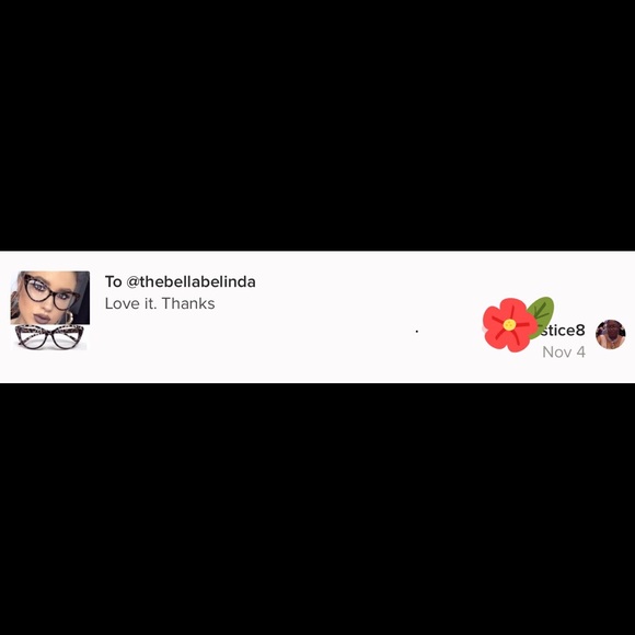 New! Brown Cat Eye Clear Glasses - Picture 5 of 5